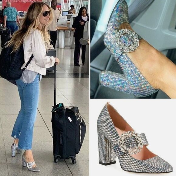 NIB - SJP Celine Heel - Color Scintillate - Size 39 - Picture 2 of 13